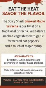 Smoked Maple Sriracha (8oz, Mild Heat)