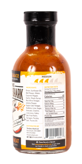 Hot Spicy Orginal Craft Wing Sauce | The Spicy Shark