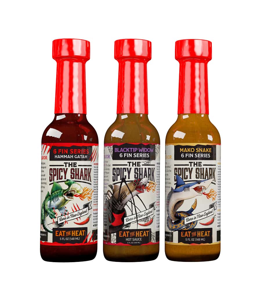 The Spicy Shark Hot Sauce Collection