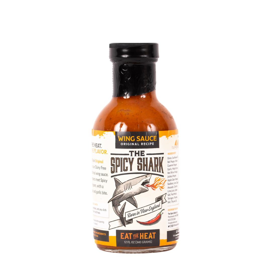 Hot Spicy Orginal Craft Wing Sauce | The Spicy Shark
