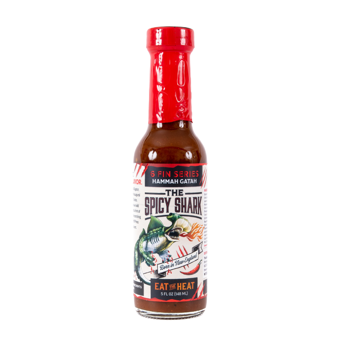 6 Fin Series Hammah Gatah Hot Sauce (5oz, Extreme Heat) – The