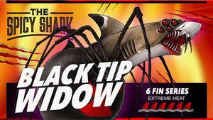 6 Fin Series Blacktip Widow Hot Sauce