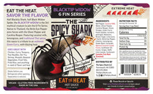 Load image into Gallery viewer, 6 Fin Series Blacktip Widow Hot Sauce