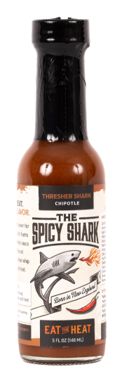 Hot Spicy Thresher Shark Craft Hot Sauce | The Spicy Shark